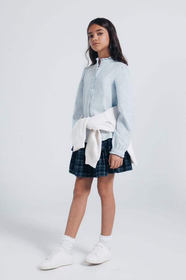 Springfield Kids Bluza dugih rukava za devojčice Plava