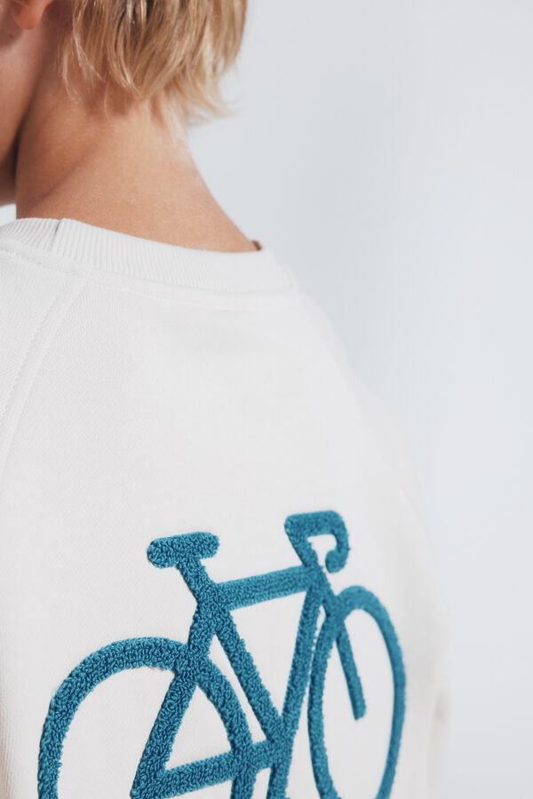 Springfield Kids Children's hood bike sweatshirt Bež