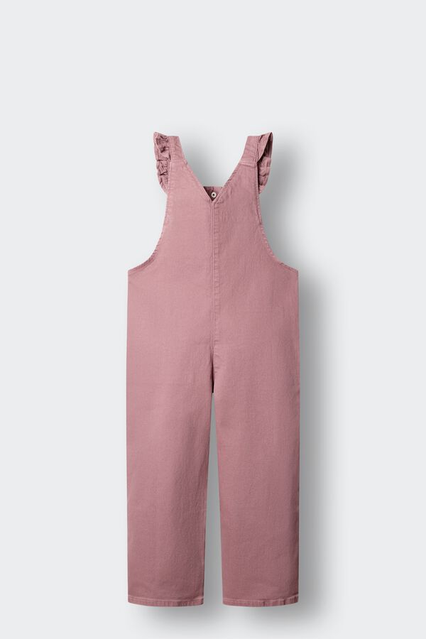Springfield Kids Kombinezon sa karnerima za devojčice Roze