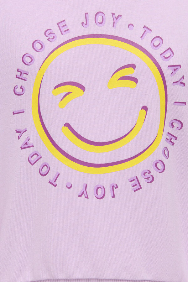 Only Girls Sweatshirt "ALEGRE " rosa