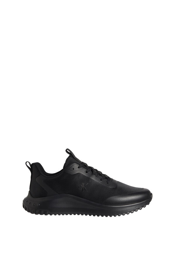 CK Jeans Zapatilla runner Calvin Klein negro