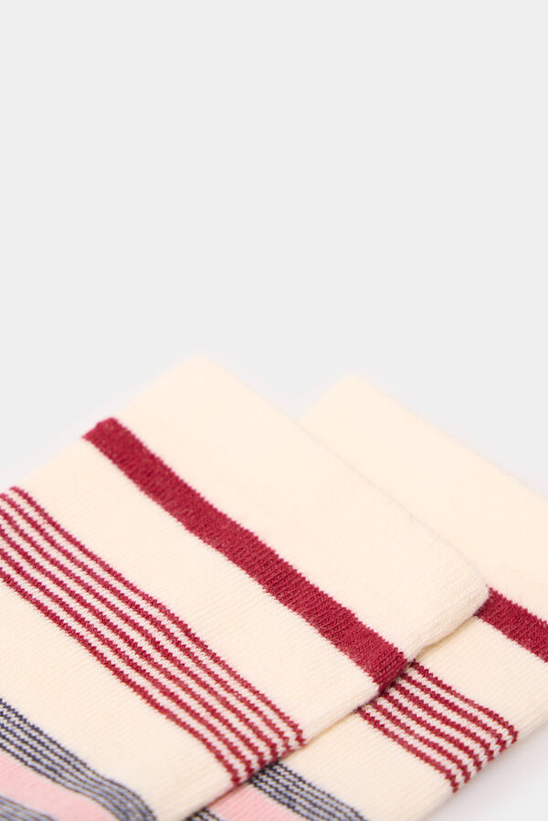 Springfield Long striped socks red