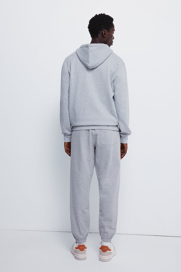 Springfield Plišane pantalone Siva