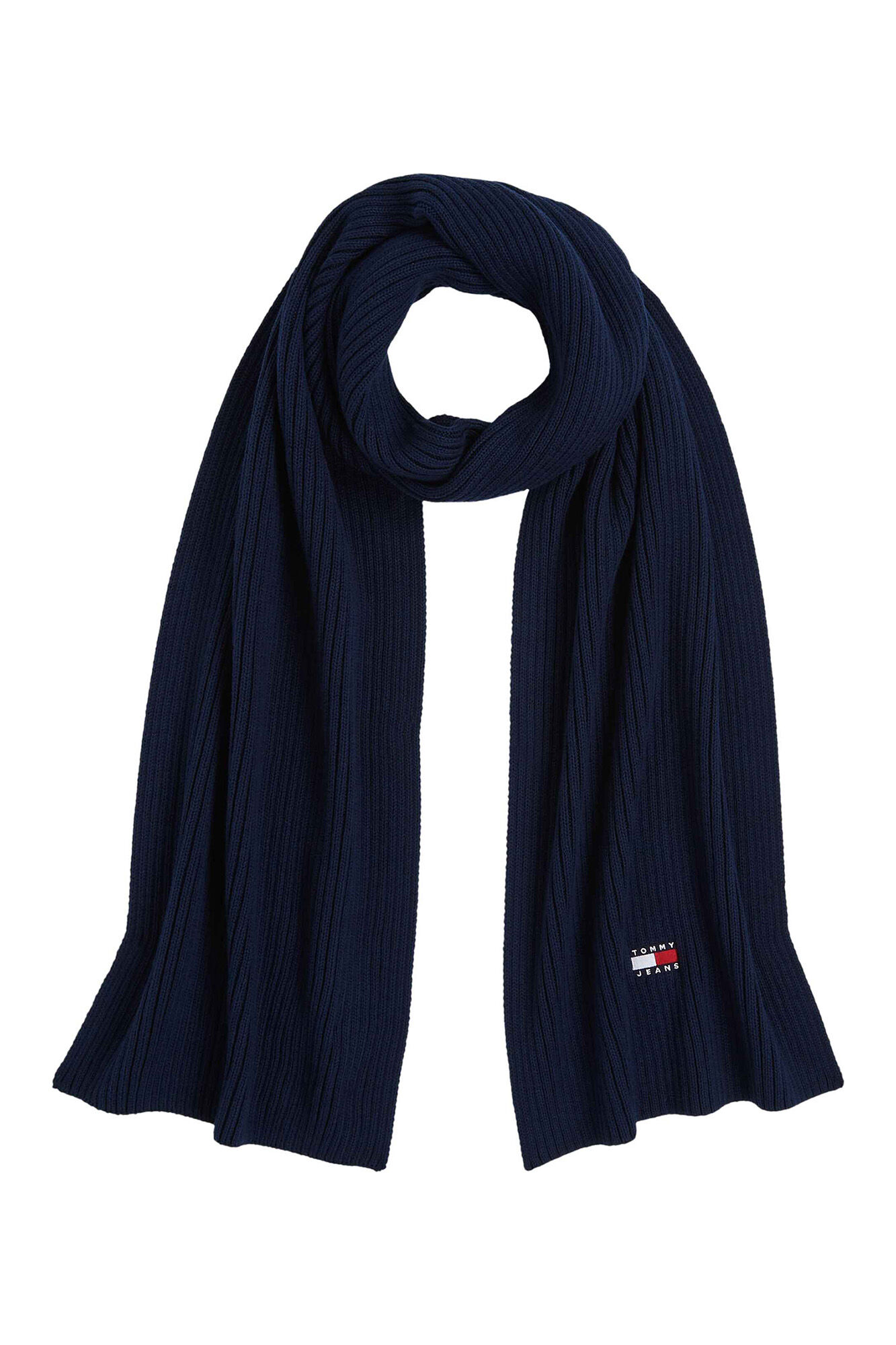 Tommy Jeans Cachecol azul marinho Tommy Jeans com bandeira