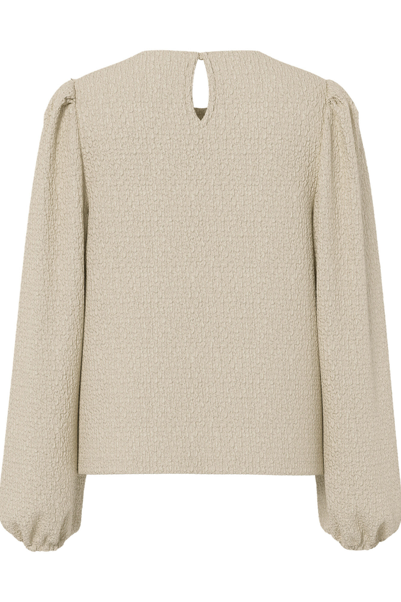 Pieces Top textura fruncido pu&ntilde;os