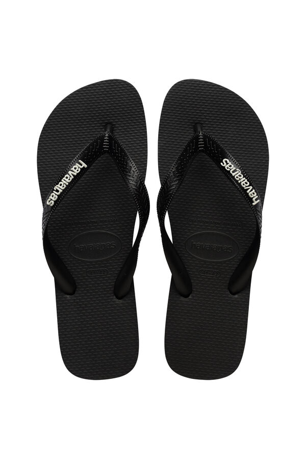 Havaianas Rubber flat sandals black