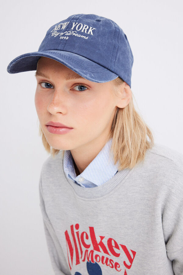 Springfield Pamučna dukserica Miki Maus Siva