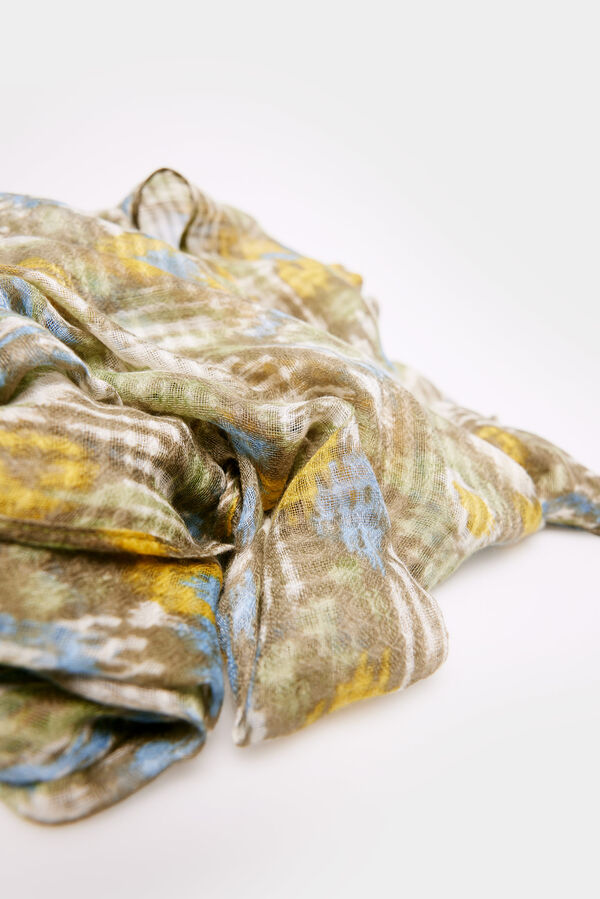 Springfield Ethnic scarf green