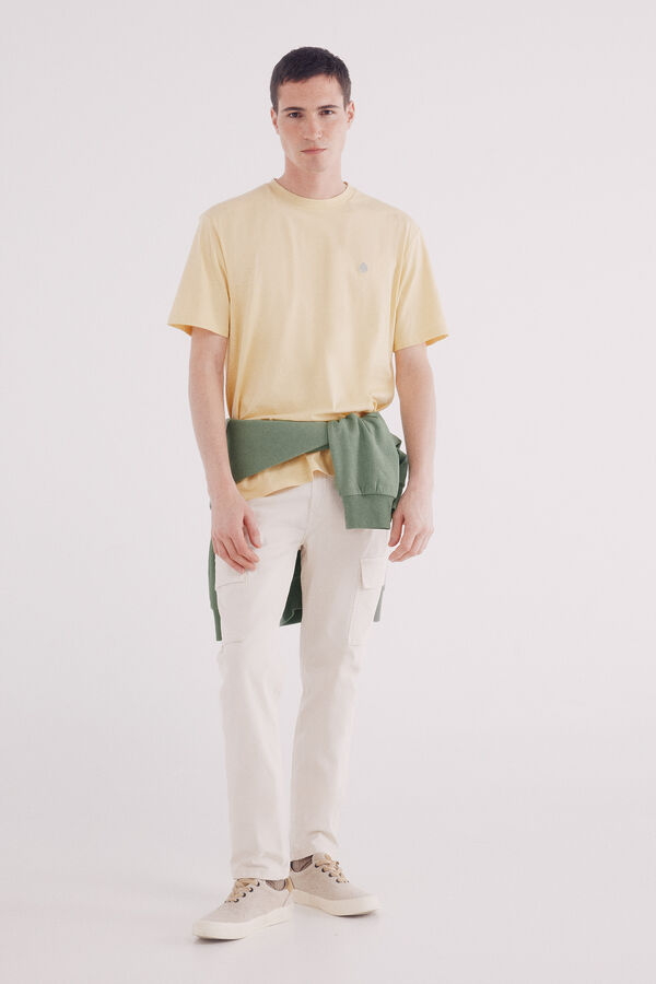 Springfield Alap kerek nyak&uacute; khaki