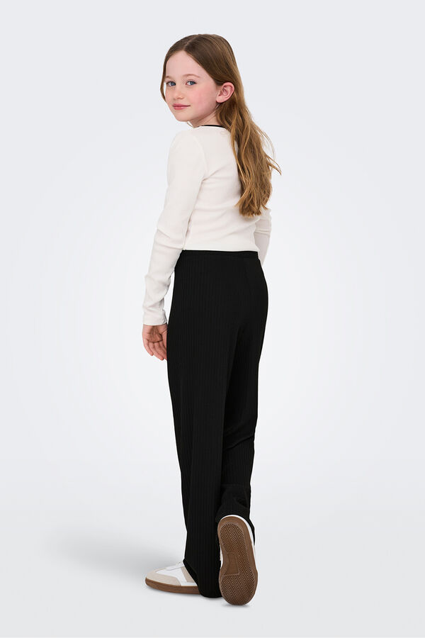 Only Girls Pantal&oacute;n canal&eacute; de ni&ntilde;a negro