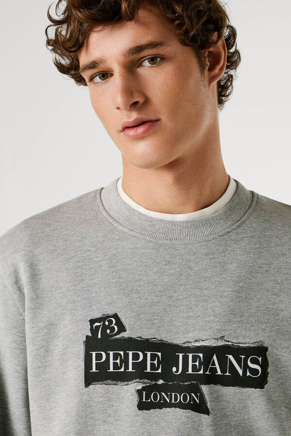Pepe Jeans  Sudadera manga larga gris
