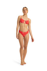 Roxy Women's Revealing Coverage bikini Bottom Crvena