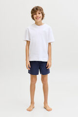 Jack & Jones Junior Ba&ntilde;ador regular logo azul