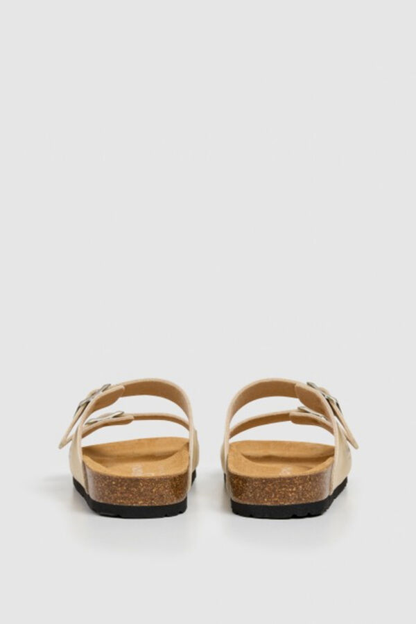 Pepe Jeans Sandalias anat&oacute;micas con hebillas amarillo