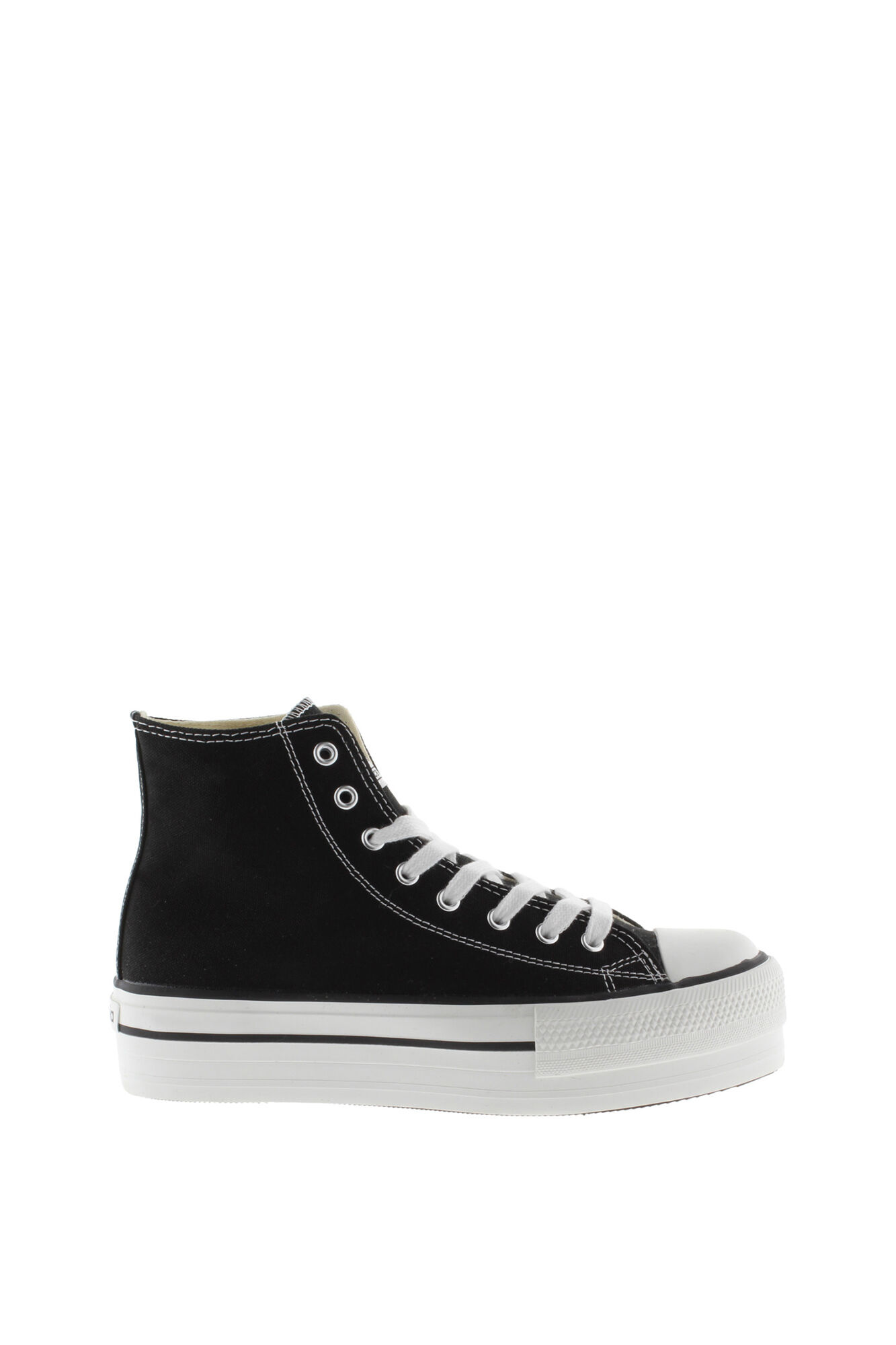 Victoria Zapatillas abotinadas de lona Victoria Tribu con doble plataforma