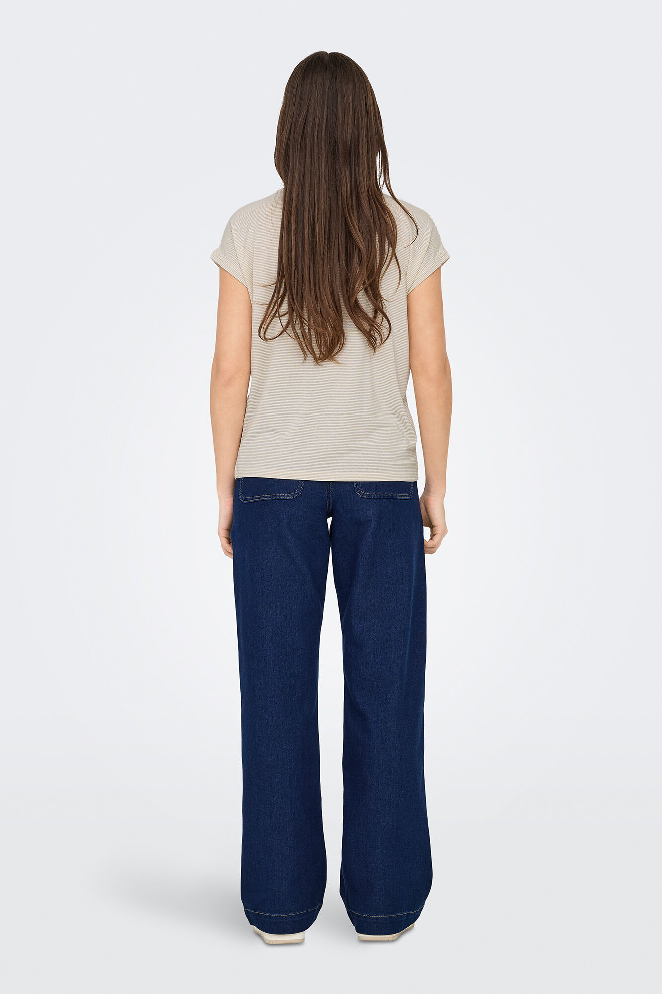 Only Camiseta regular fit glitter