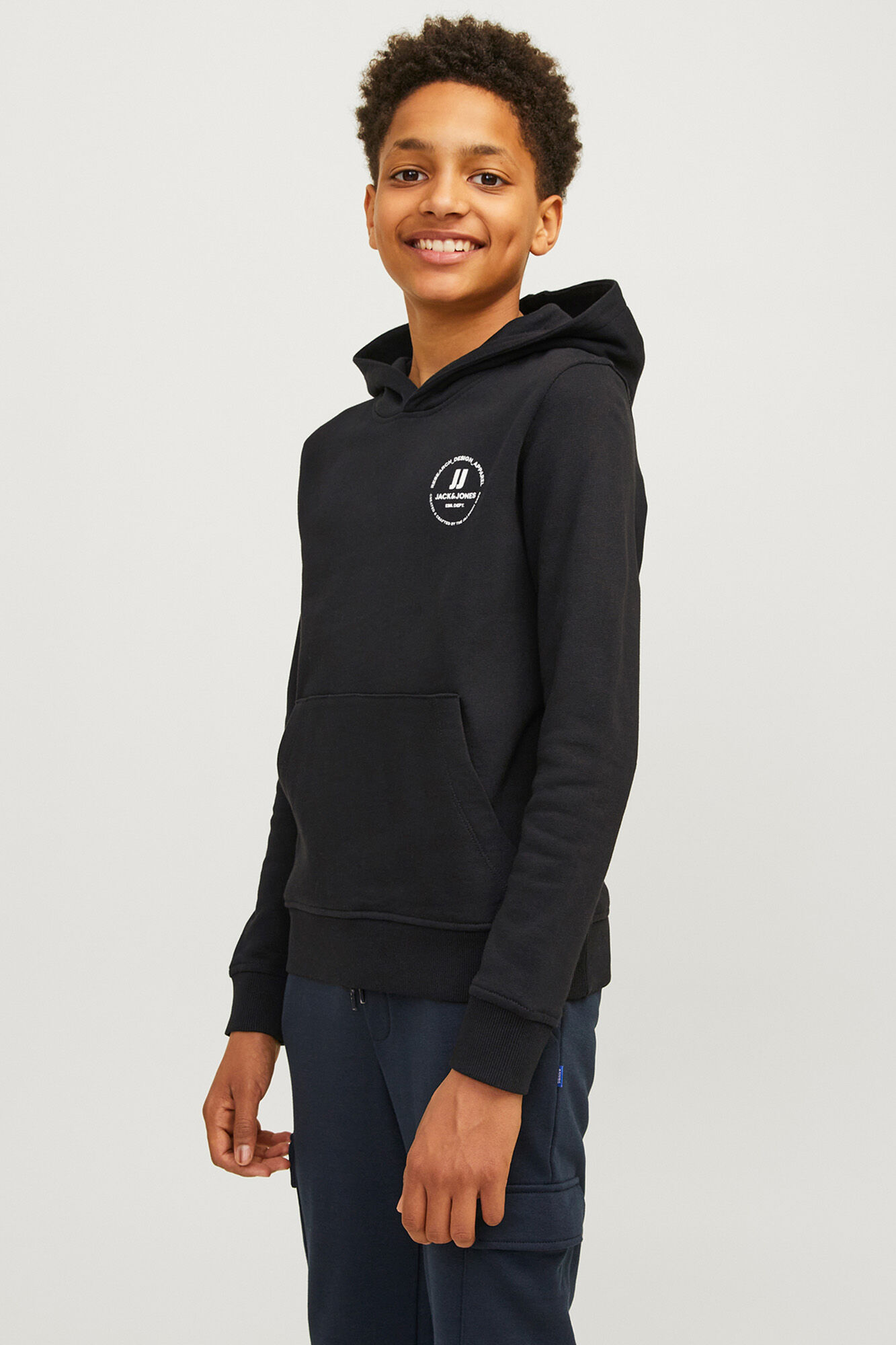 Jack & Jones Junior Sweatshirt com capuz de l&atilde; 