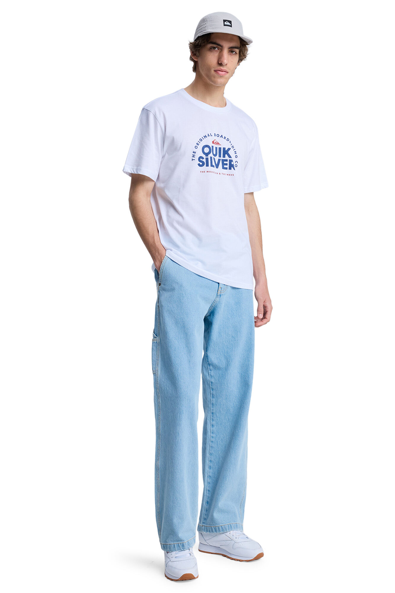 Quiksilver Basic - Camiseta de manga corta para hombre