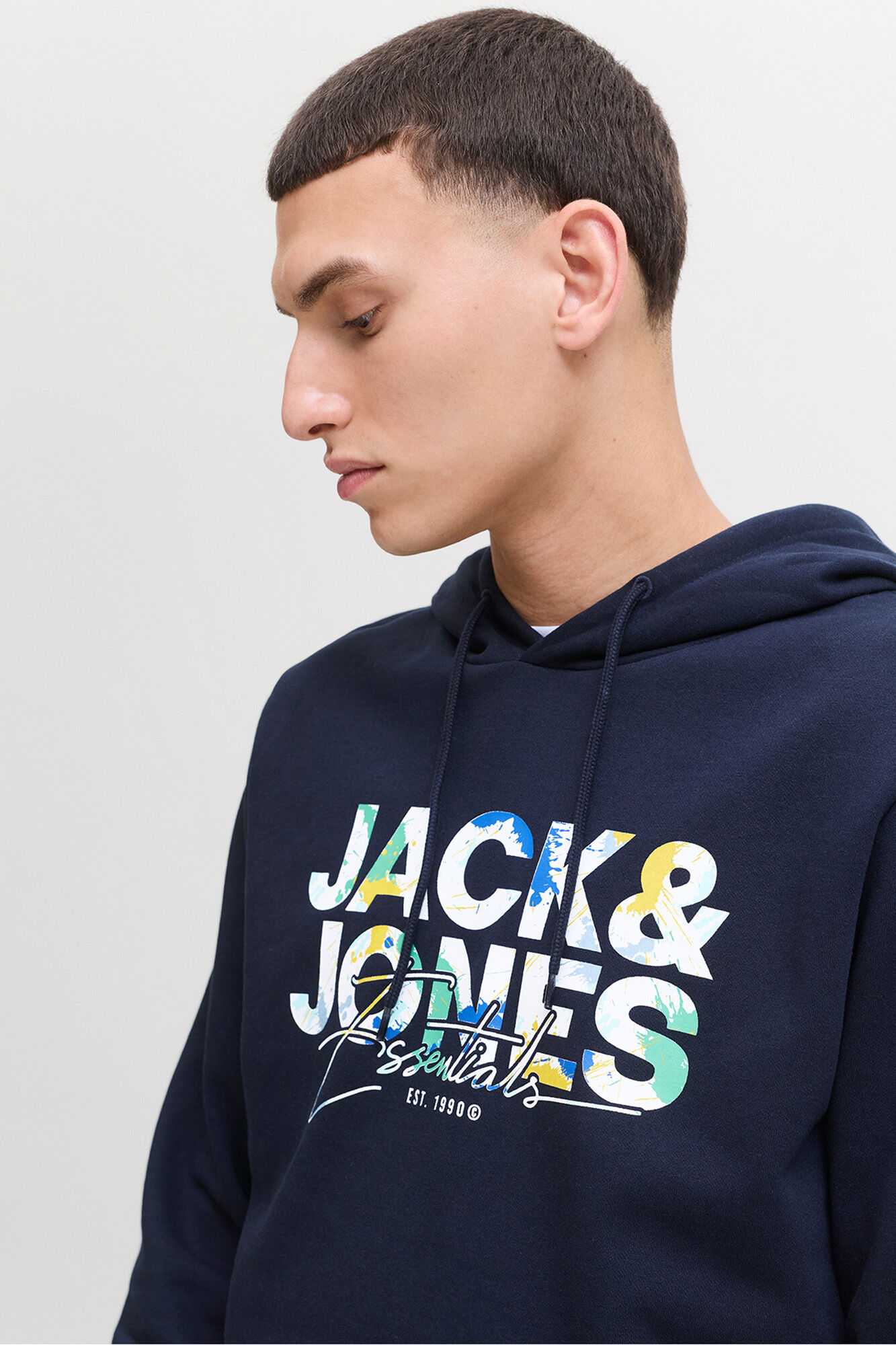 Jack & Jones Sudadera regular fit estampada