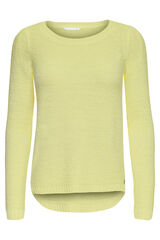 Only Jersey de punto amarillo