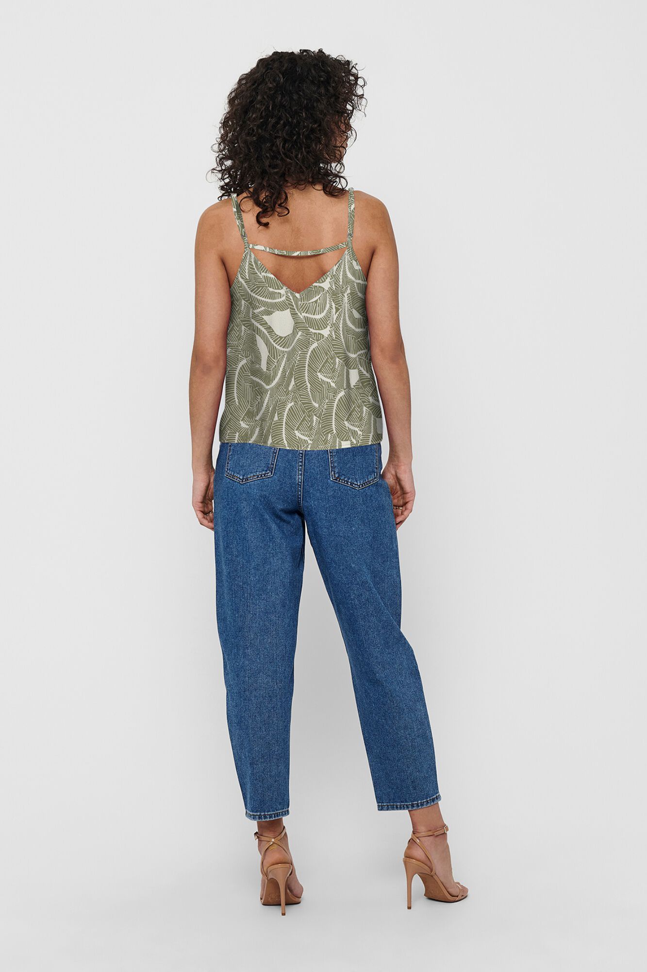 Only Top de tirantes cuello V