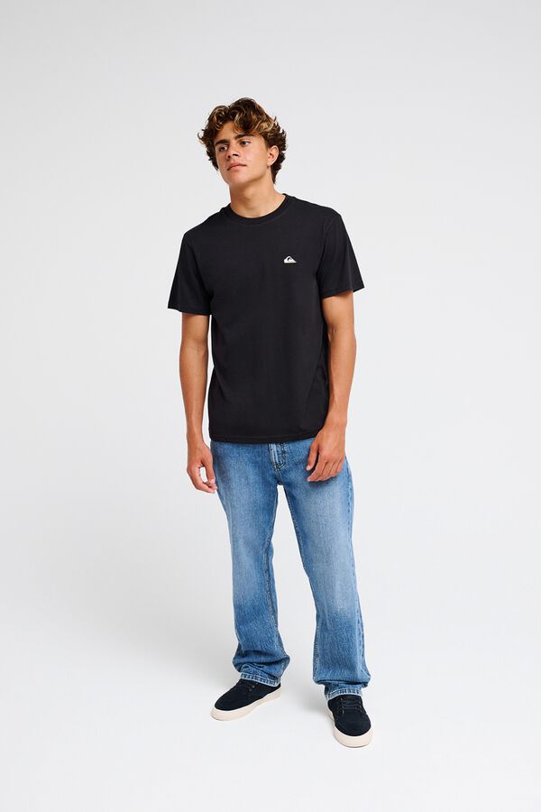 Quiksilver T-shirt de manga curta preto