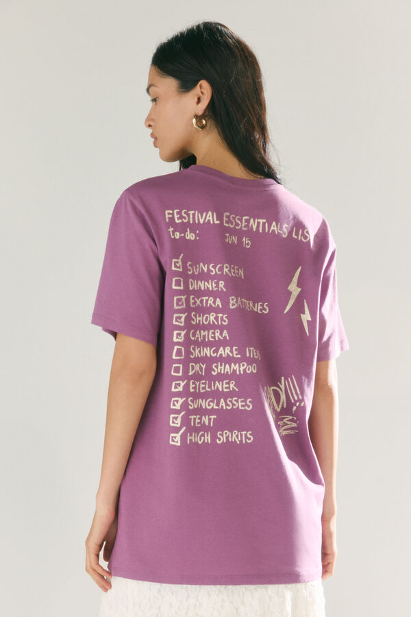 High Spirits Camisa Rebel rosa