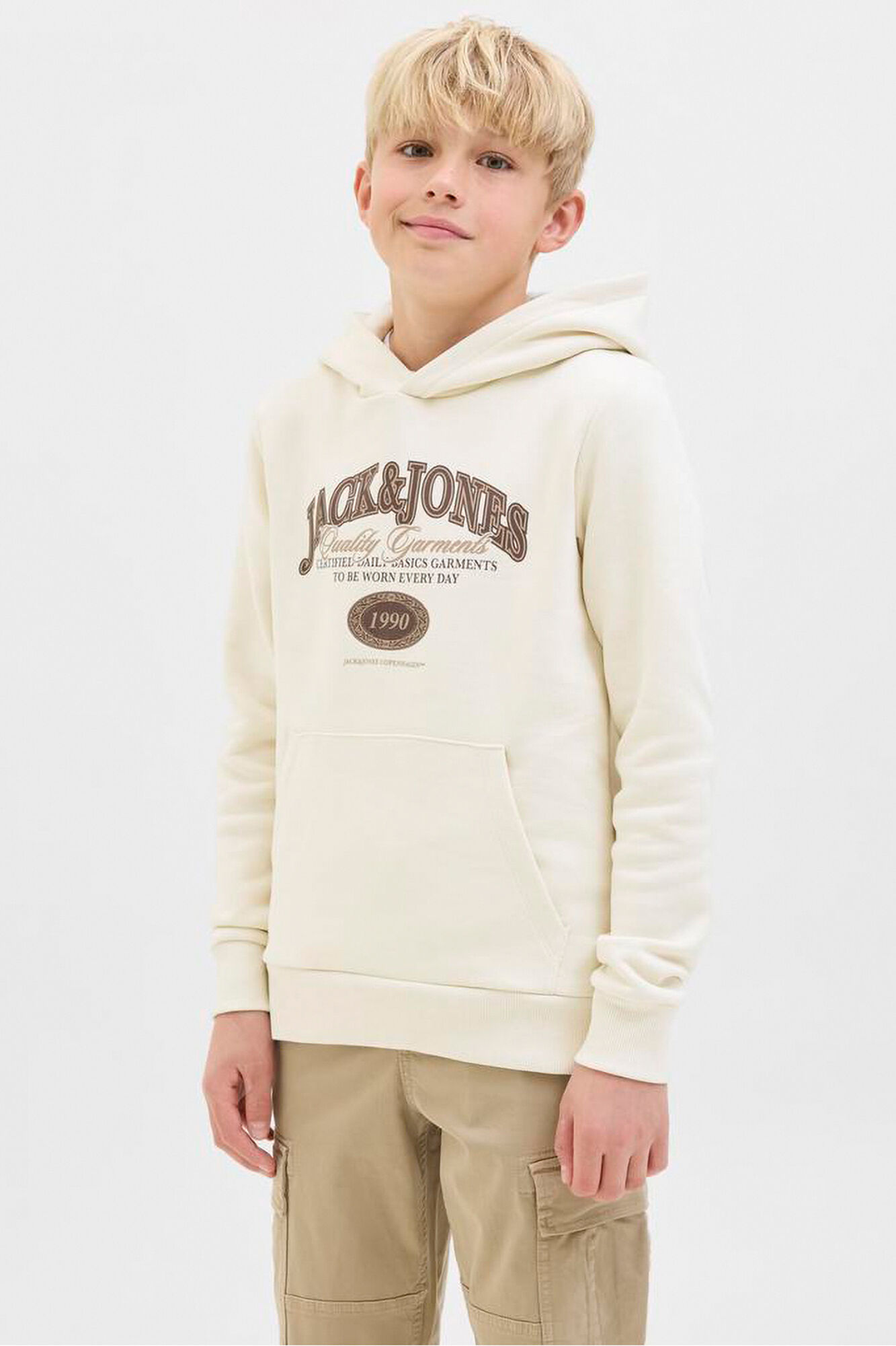 Jack & Jones Junior Sweatshirt logo com capuz