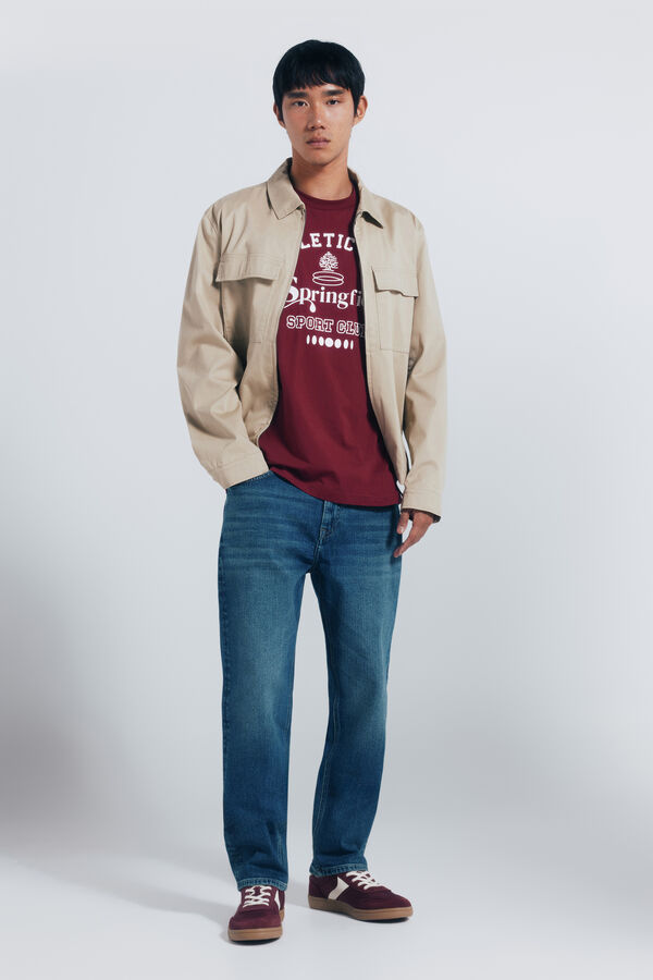 Springfield Springfield Athletic T-shirt. Div Crvena