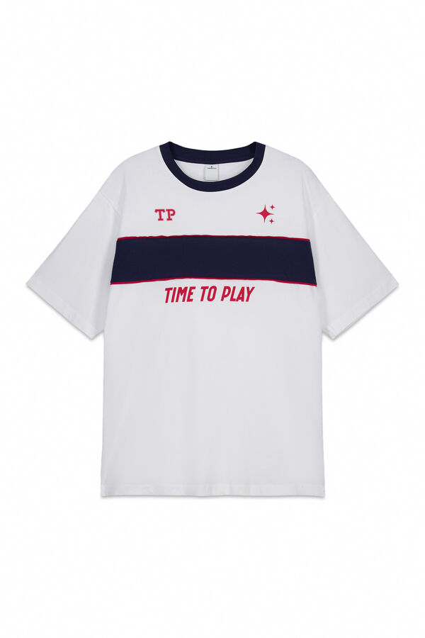 Springfield T-shirt time to play branco