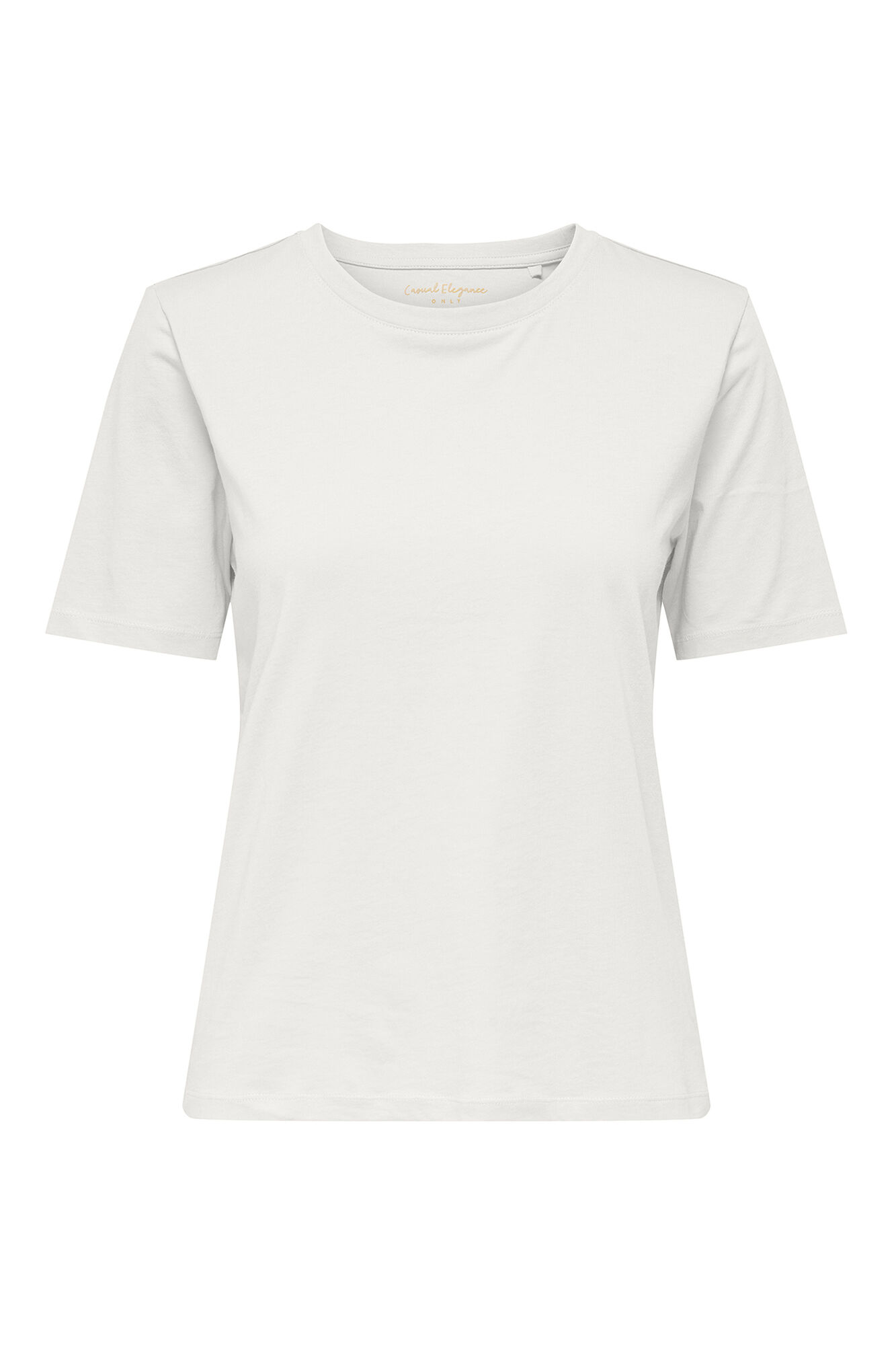 Only T-shirt lisa de manga curta