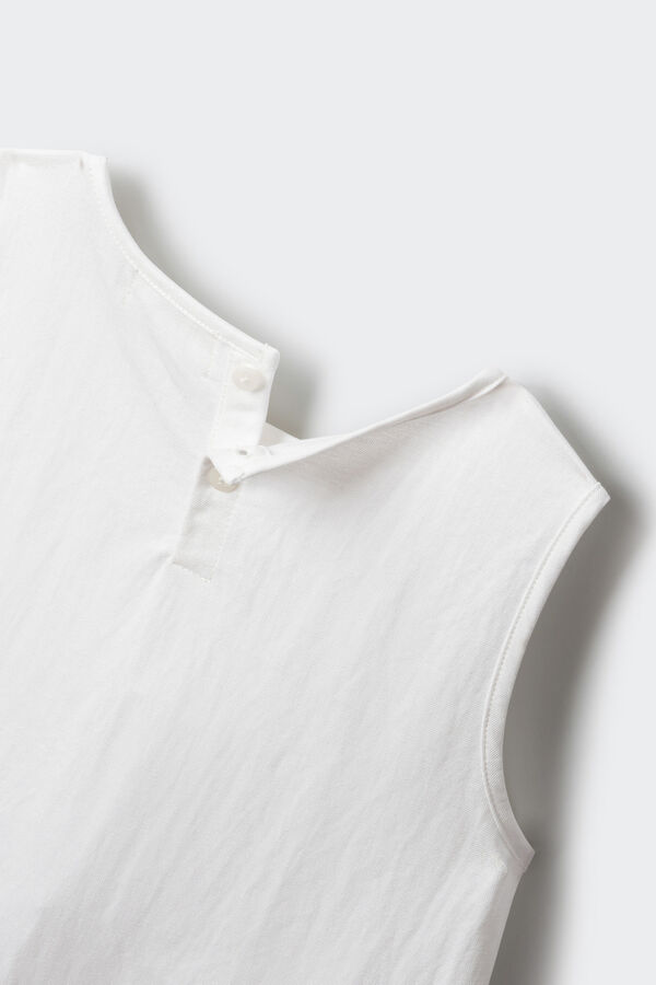 Springfield Kids Devojčice heklana bluza u boji Bež