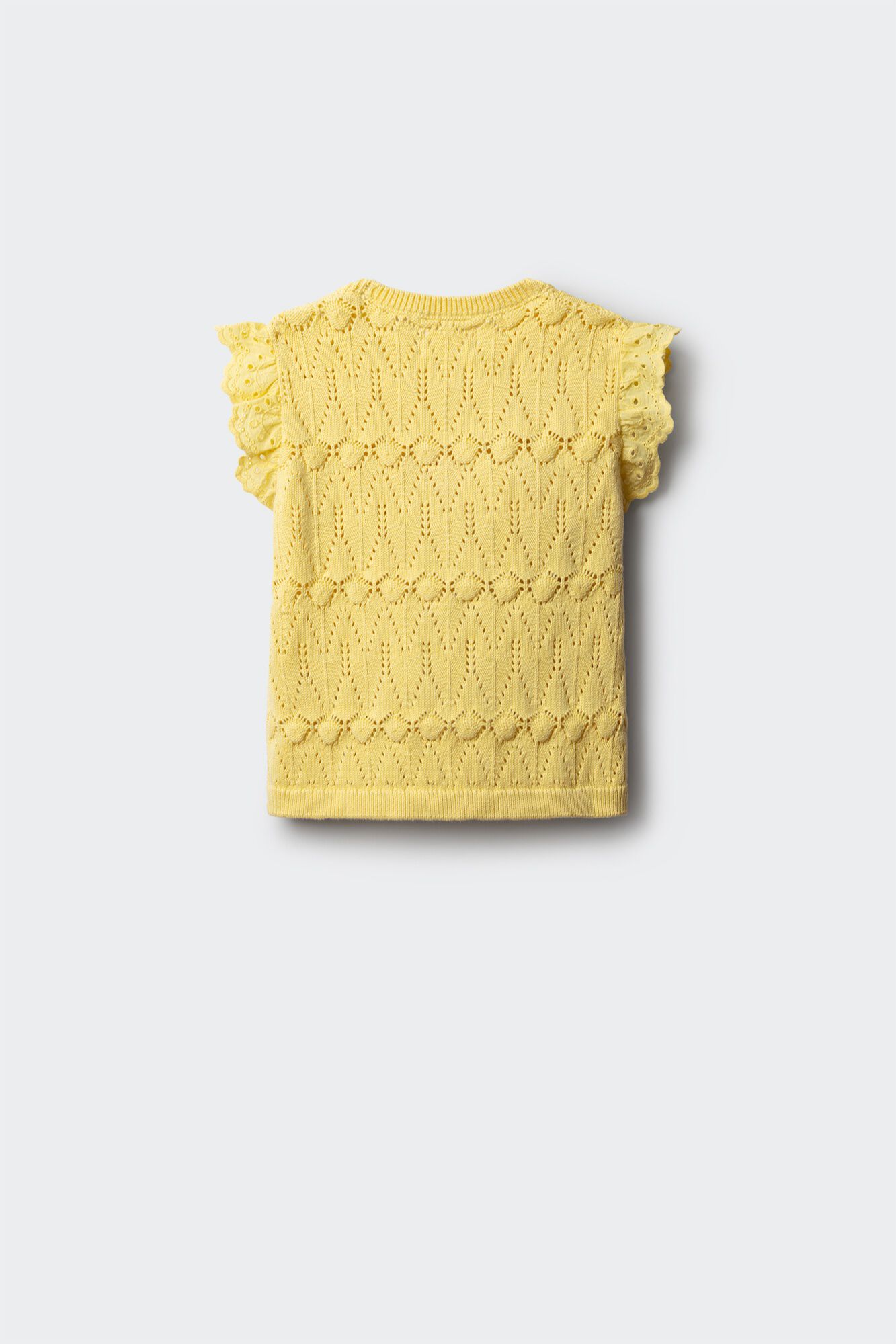 Springfield Kids Pleteni top sa karnerima za devojčice