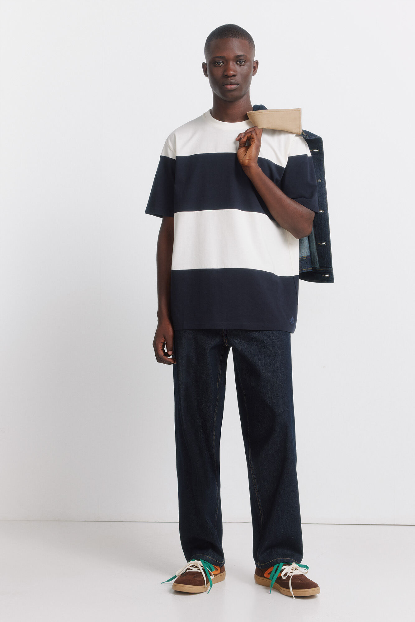 Springfield &Scaron;arena majica s blokovima boja