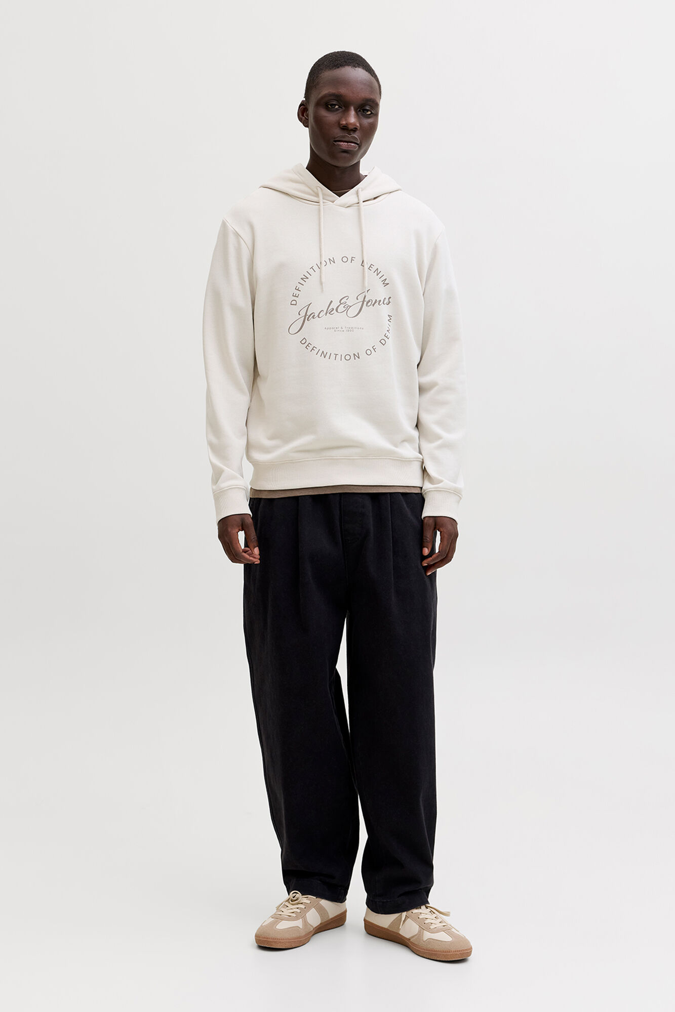 Jack & Jones Sudadera con capucha felpa suave