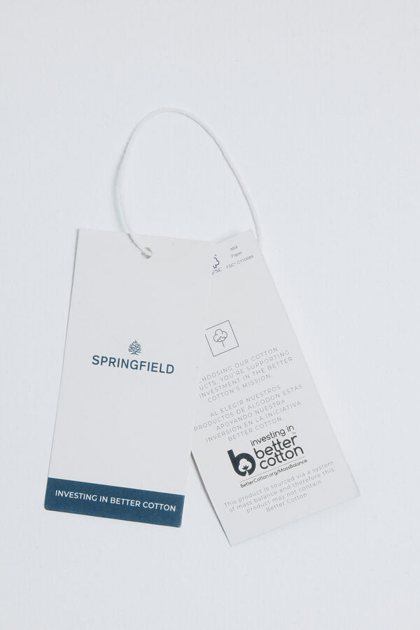 Springfield Majica sa mornarskim prugama Crvena