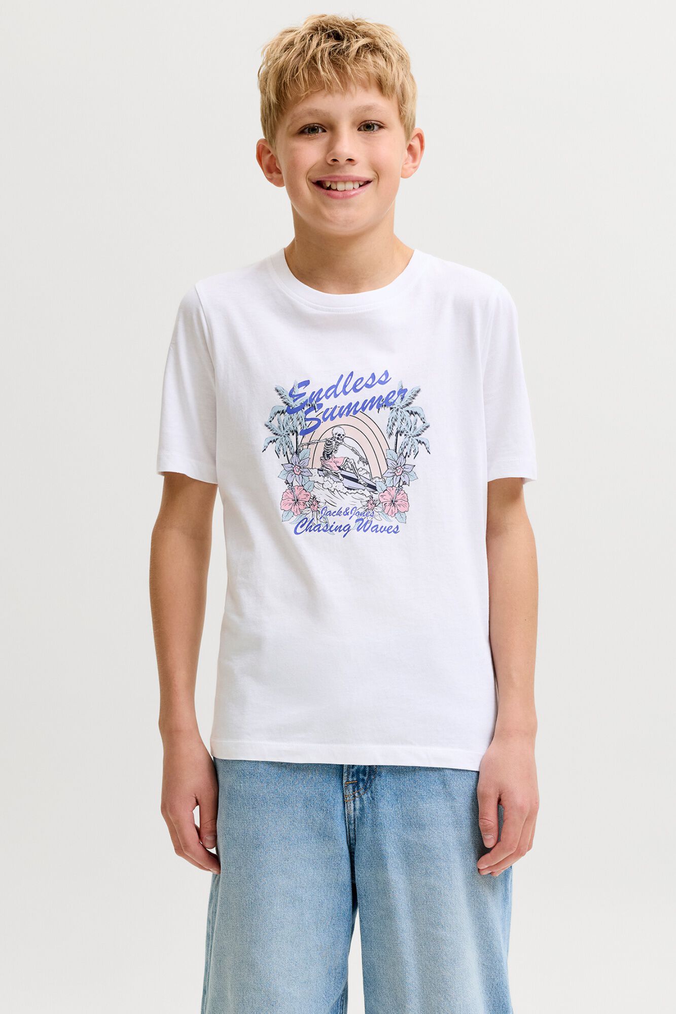 Jack & Jones Junior T-shirt de manga curta estampada