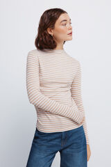 Springfield Majica sa mekim dodirom i Perkins kragna Braon