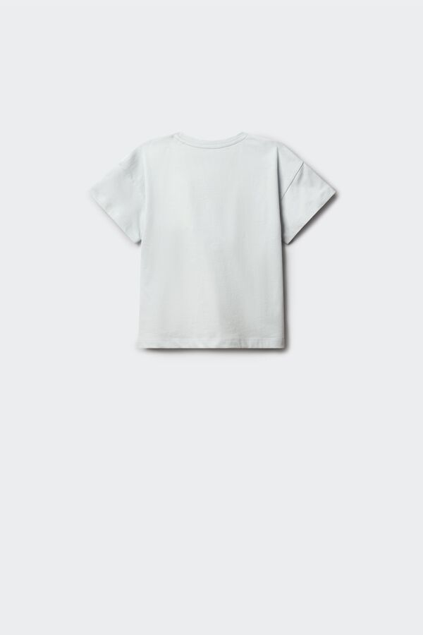 Springfield Kids Majica kratkih rukava "Snoopy" za devojčice Plava