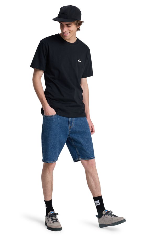 Quiksilver T-shirt de manga curta preto
