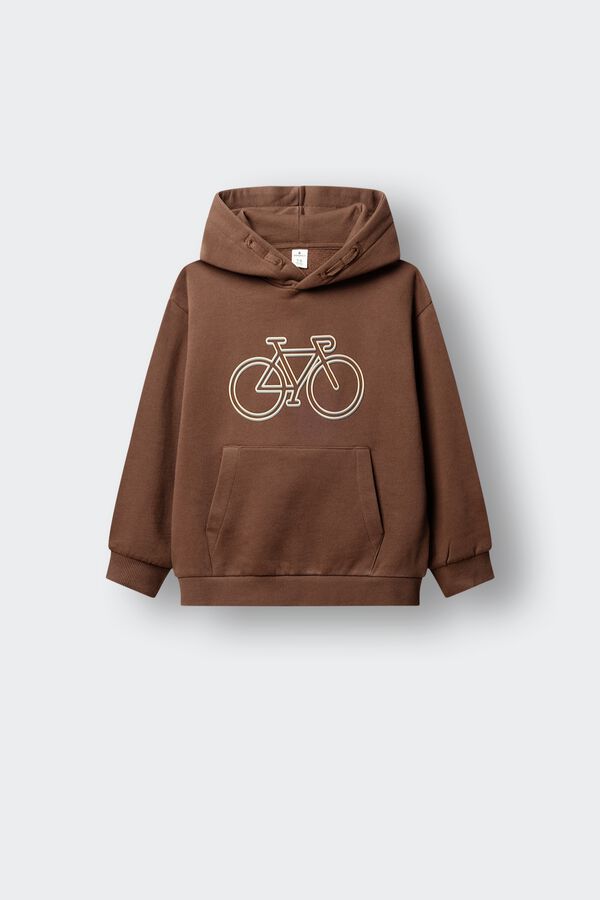 Springfield Kids Sweatshirt b&aacute;sica bicicleta crian&ccedil;a cru