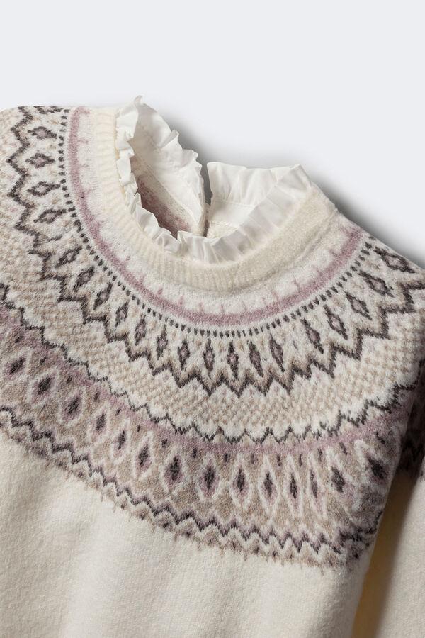 Springfield Kids Grčki džemper za devojčice Boja Kože