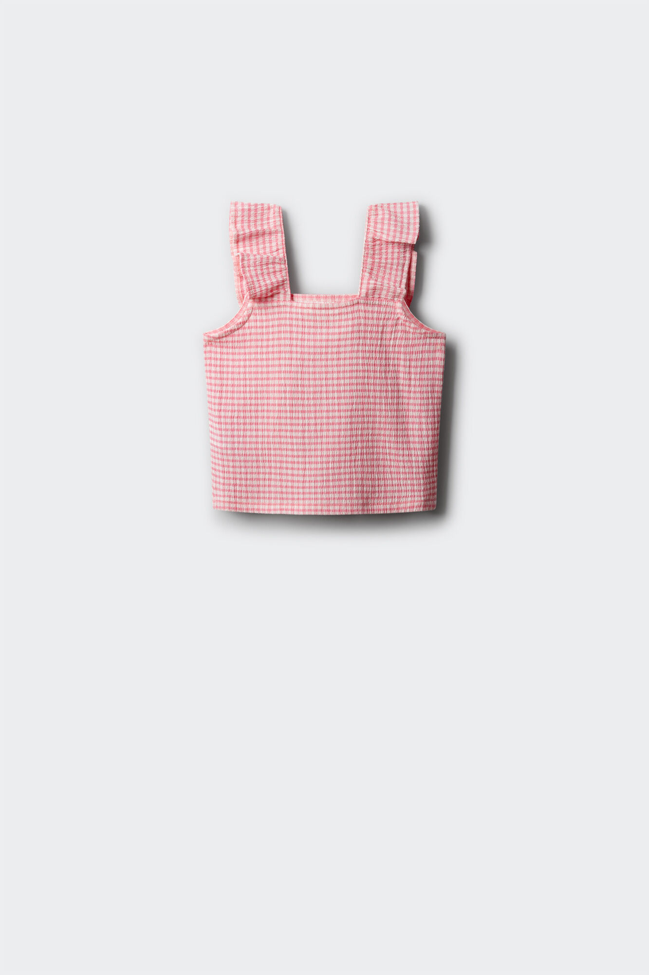 Springfield Kids Top za devojčice sa Vichy printom