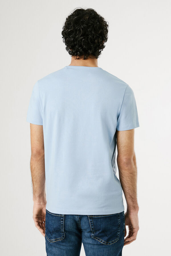 Pepe Jeans camiseta original basic 3n manga corta azul