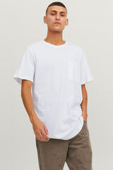 Springfield Camiseta fit estándar blanco