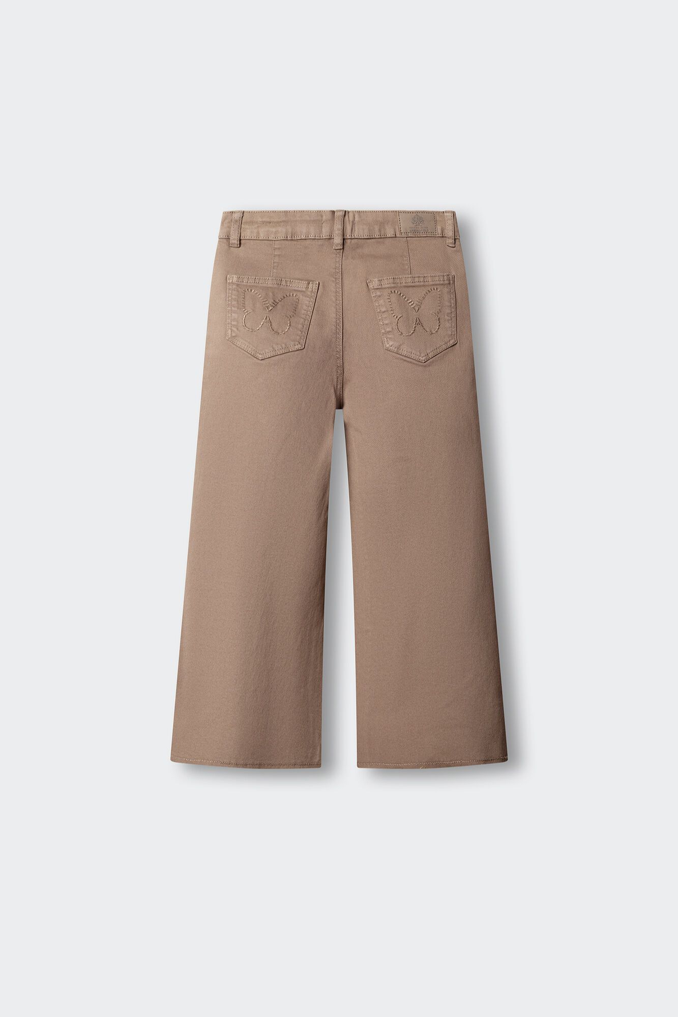 Springfield Kids Osnovne culotte pantalone od kepera za devojčice
