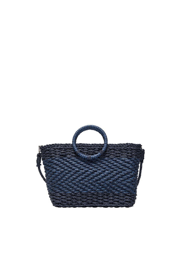 Springfield Straw shopper bag navy