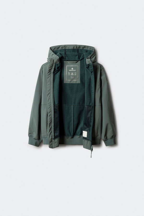 Springfield Kids Children's softshell parka Zelena