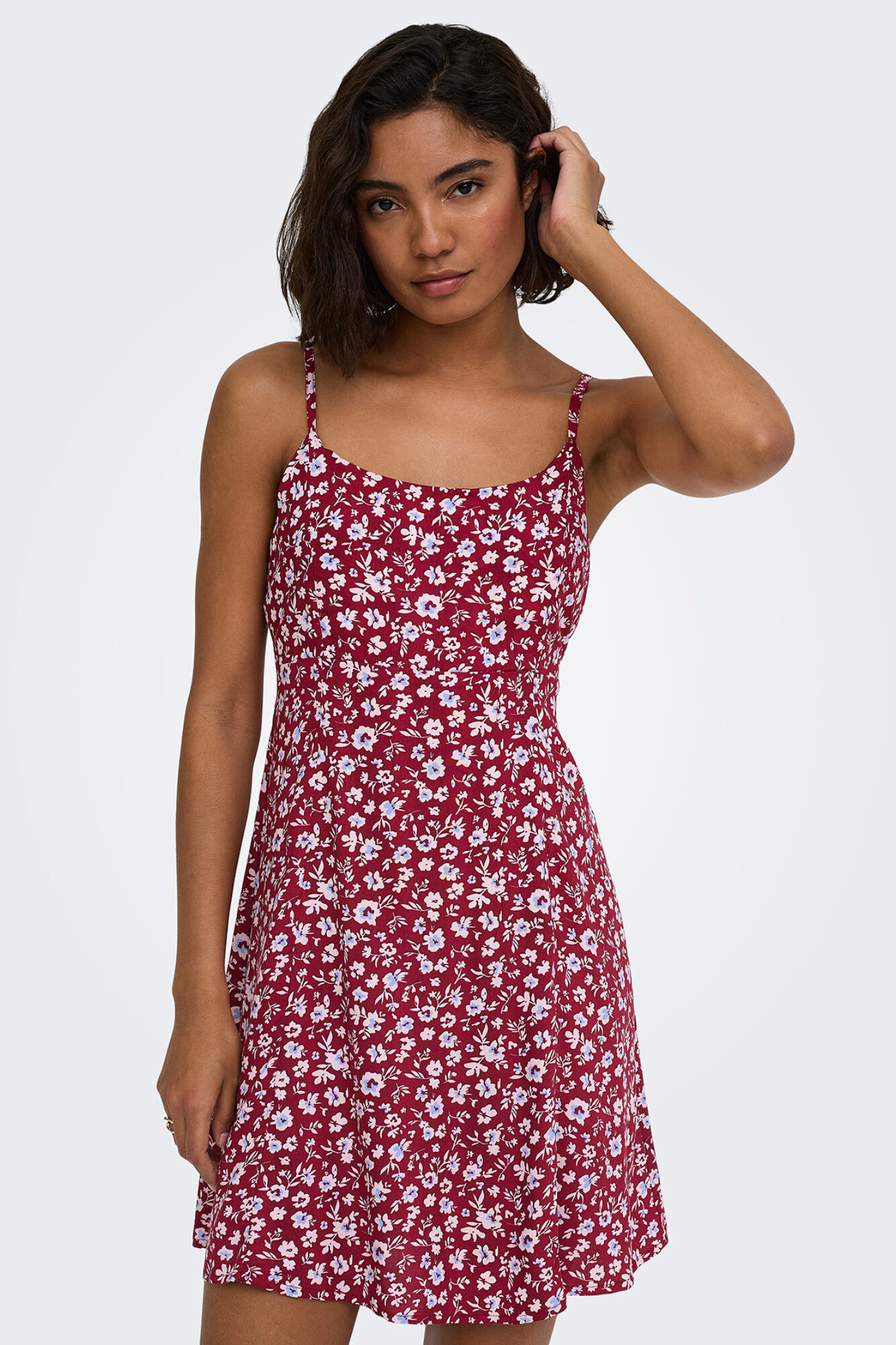 Only Vestido corto estampado floral