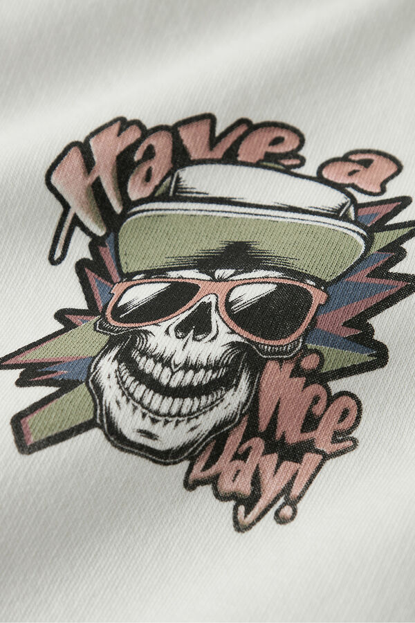 Name It Sweatshirt com capuz branco